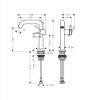 Hansgrohe Tecturis S Jednouchwytowe baterie umywalkowe Fine z CoolStart Czarny Matowy 73341670